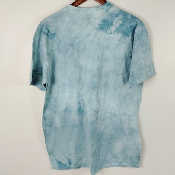 The Mountain Men's Colorwear Owl Coloring Shirt Large Tie Dye Short Sleeve - Picture 7 of 7